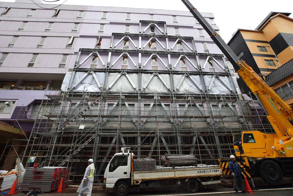 ホテル（耐震補強・改修工事）｜新築住宅・リフォーム・修繕の施工事例｜新築・リフォーム・修繕｜株式会社伊豆急ハウジング0