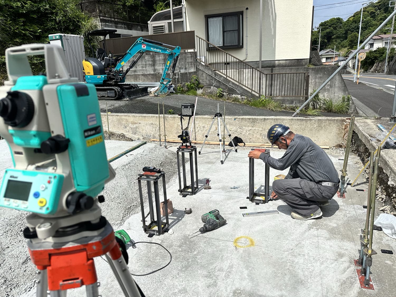 CLT建築｜CLT 基礎工事02｜株式会社伊豆急ハウジング