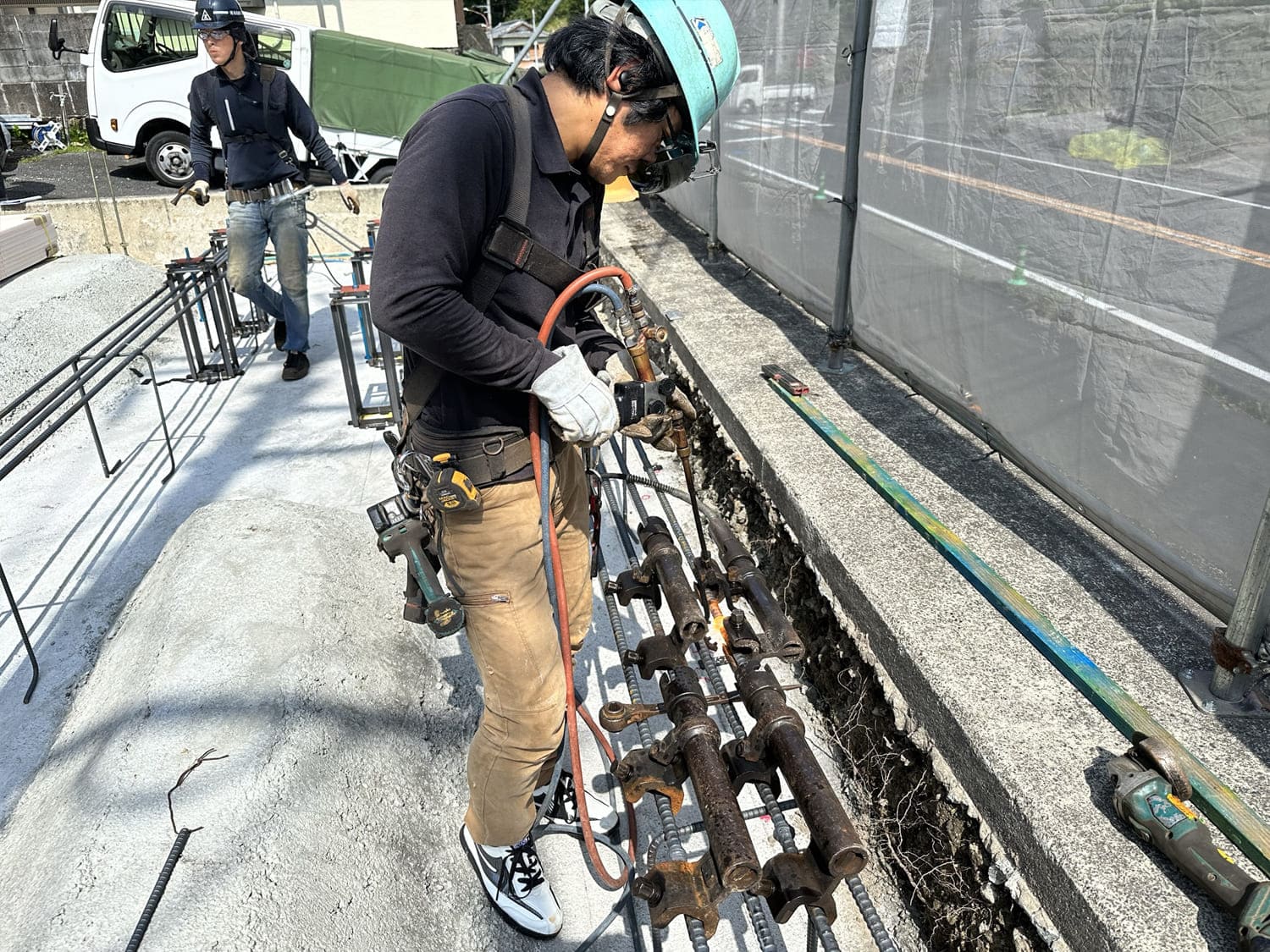 CLT建築｜CLT 基礎工事03｜株式会社伊豆急ハウジング