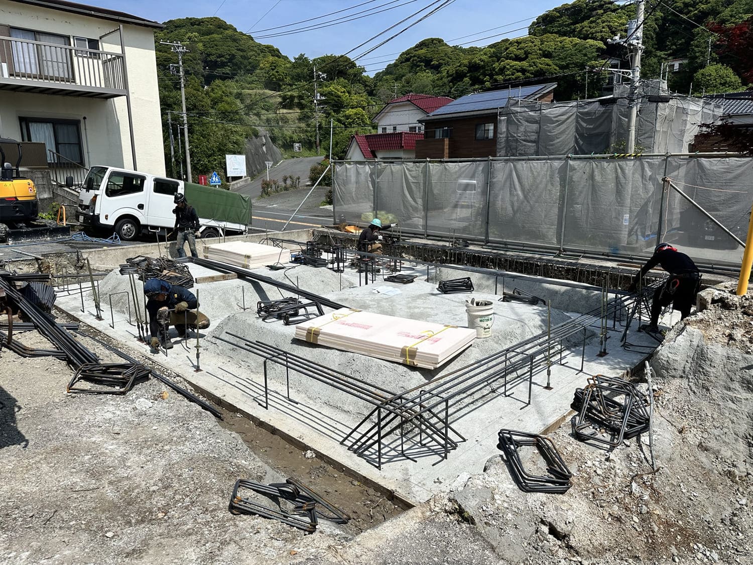 CLT建築｜CLT 基礎工事04｜株式会社伊豆急ハウジング