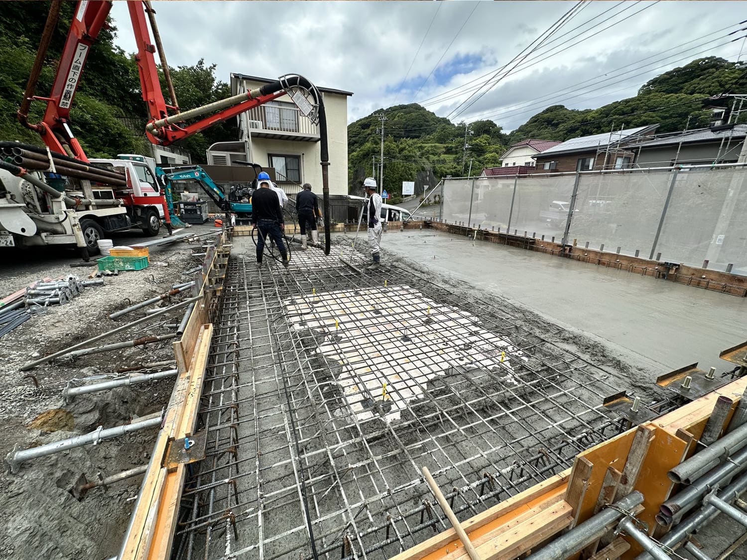 CLT建築｜CLT 基礎工事09｜株式会社伊豆急ハウジング