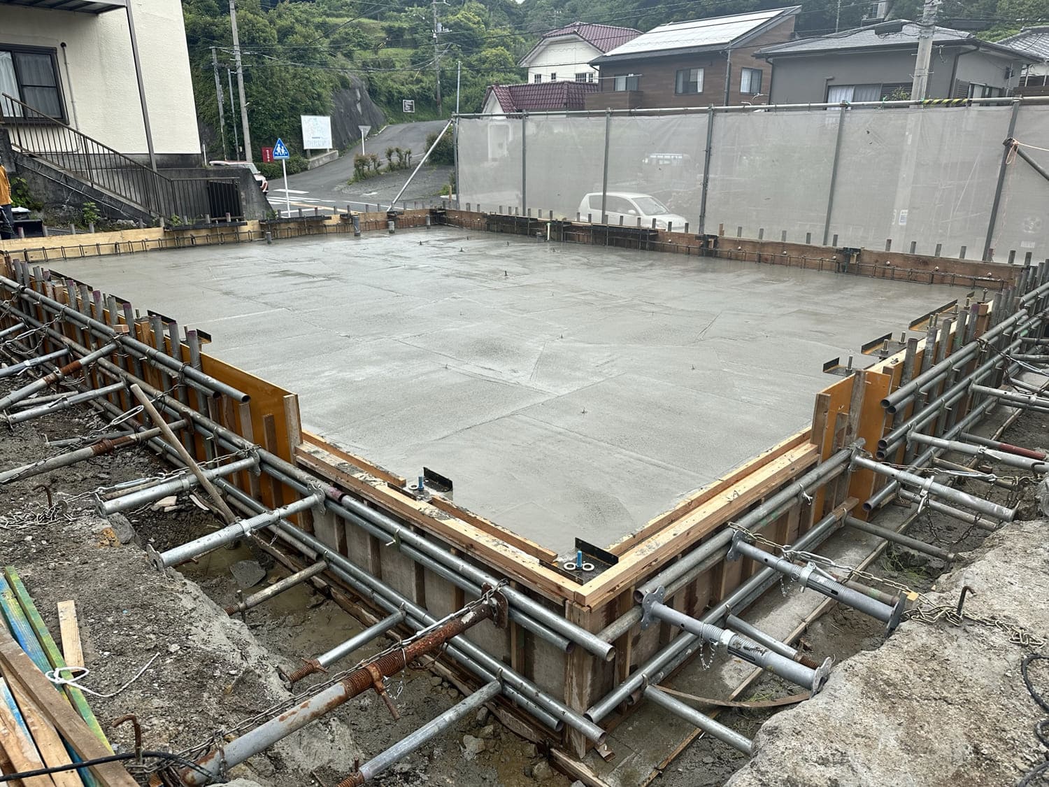 CLT建築｜CLT 基礎工事10｜株式会社伊豆急ハウジング