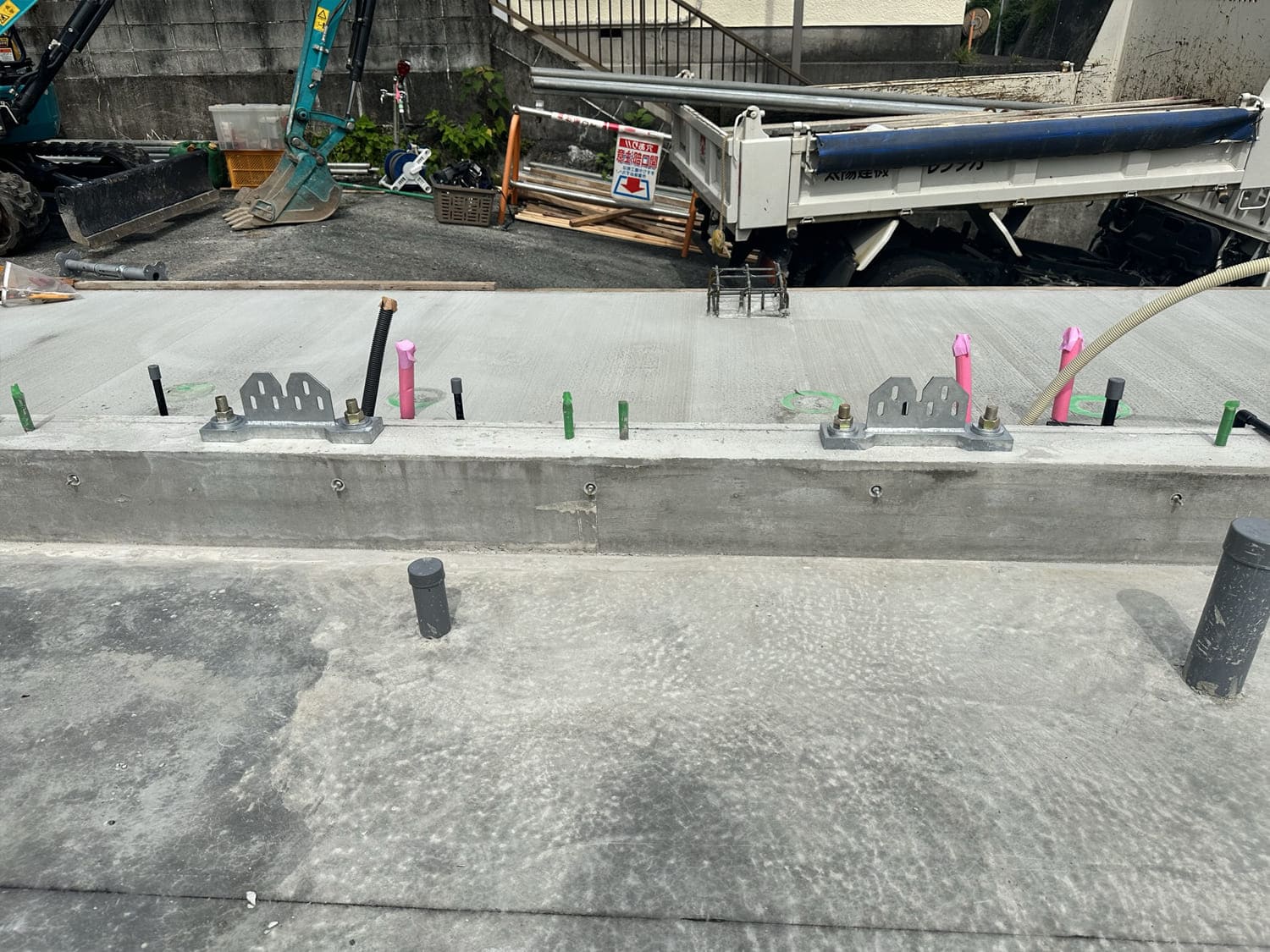 CLT建築｜CLT 基礎工事アンカーボルト04｜株式会社伊豆急ハウジング