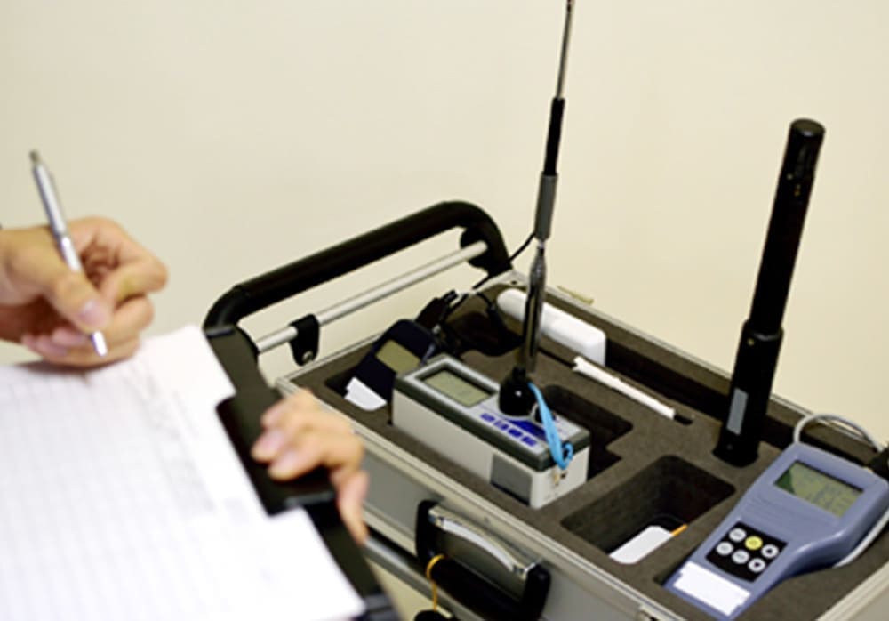 空気環境測定01｜新築・リフォーム・修繕｜株式会社伊豆急ハウジング